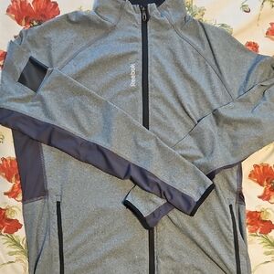 Reebok Men's Heather Gray Performance Sweatshirt